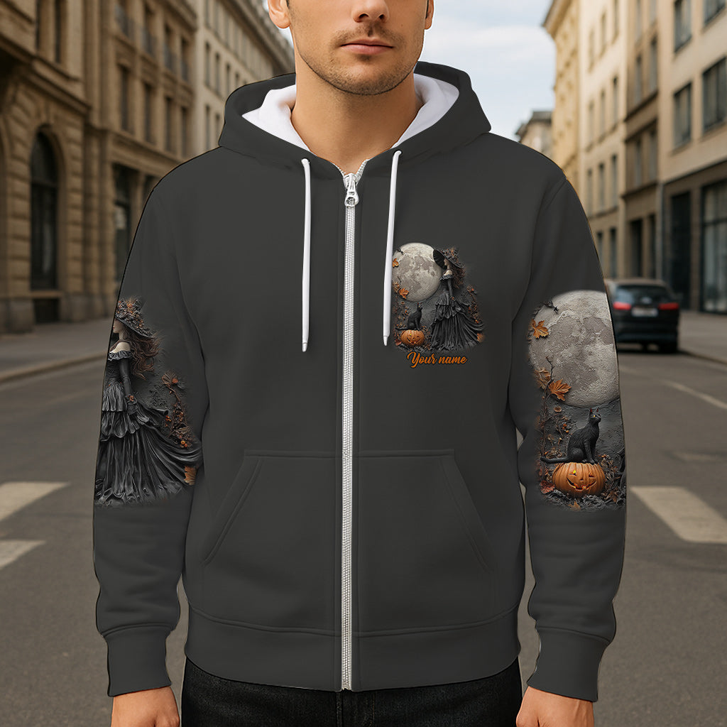 Belle Sorcière - T-shirt personnalisé Sorcière - Motif intégral