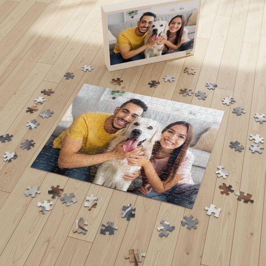 Cadeau familial - Puzzle familial personnalisé