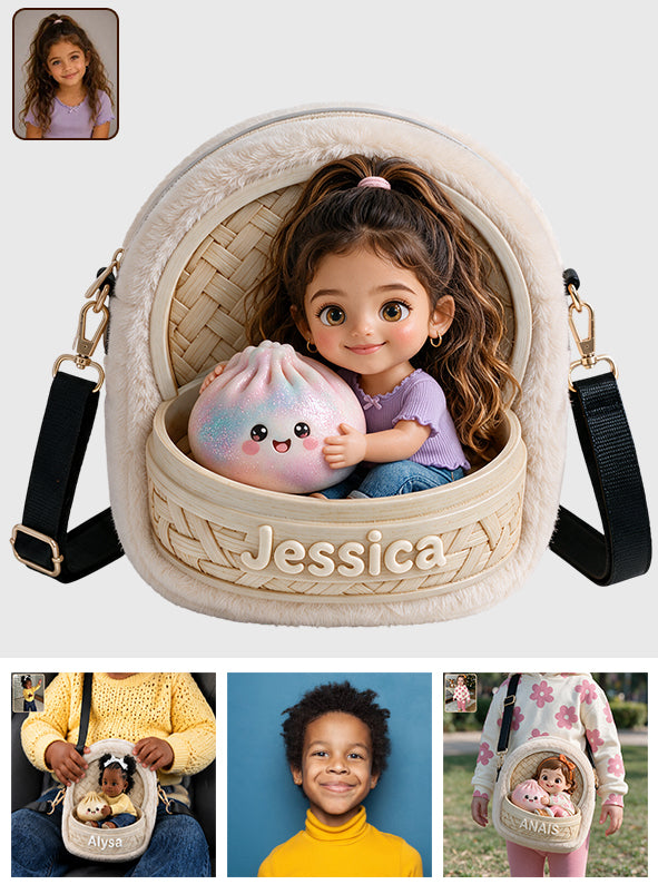 Le Dumpling Mystérieux Amusant Pour Enfant - Sac En Peluche Personnalisé