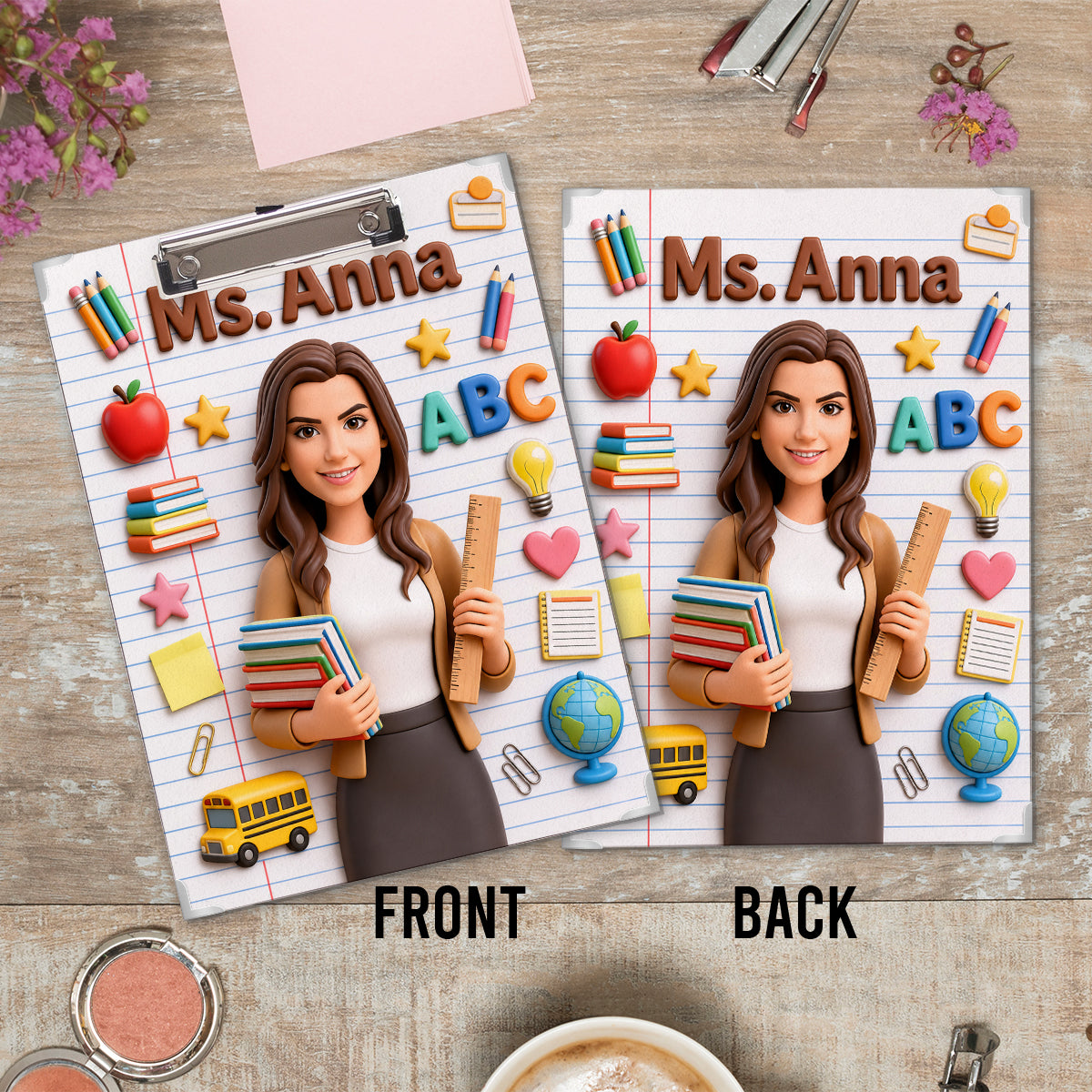 Any Photo - Personalized Teacher Clipboard