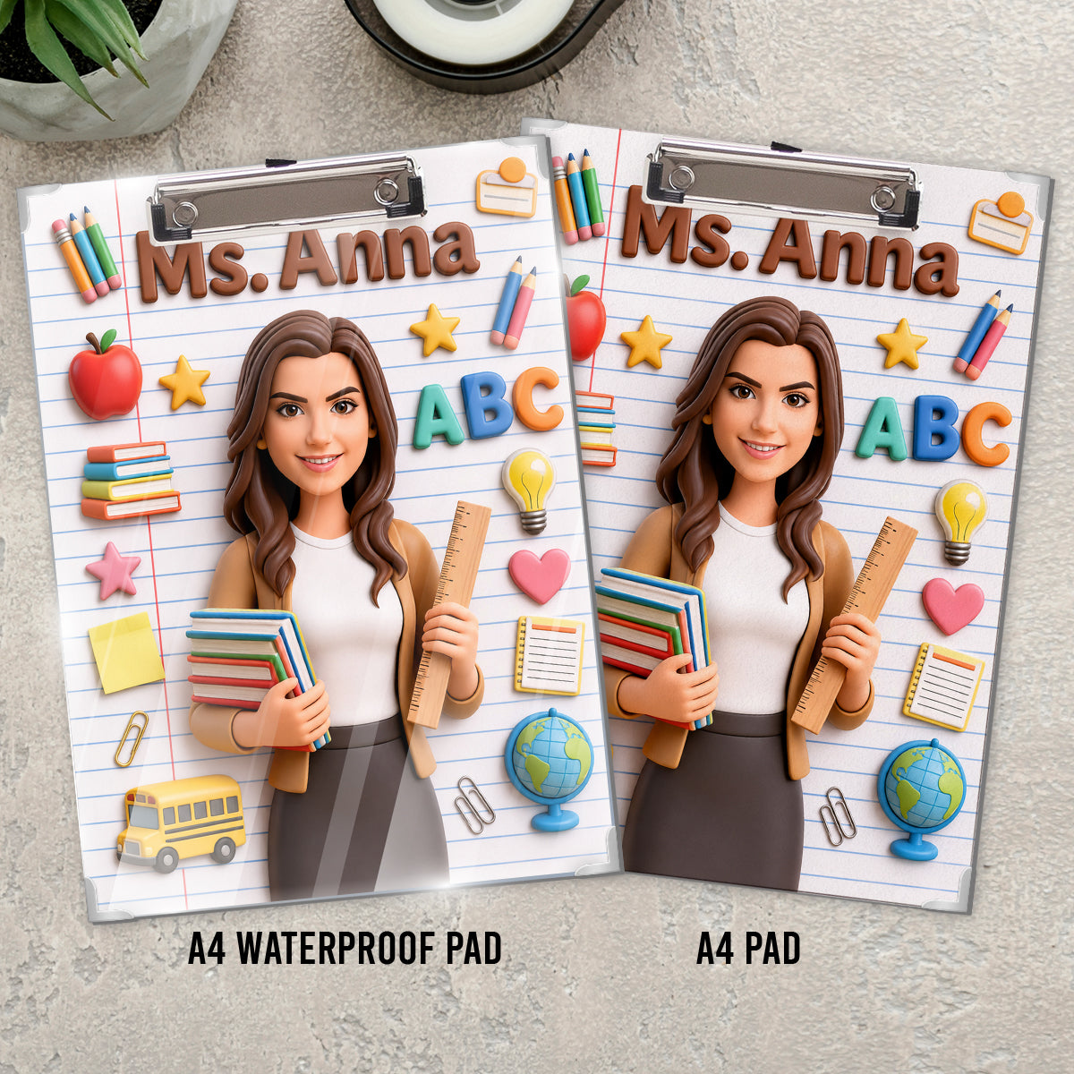 Any Photo - Personalized Teacher Clipboard