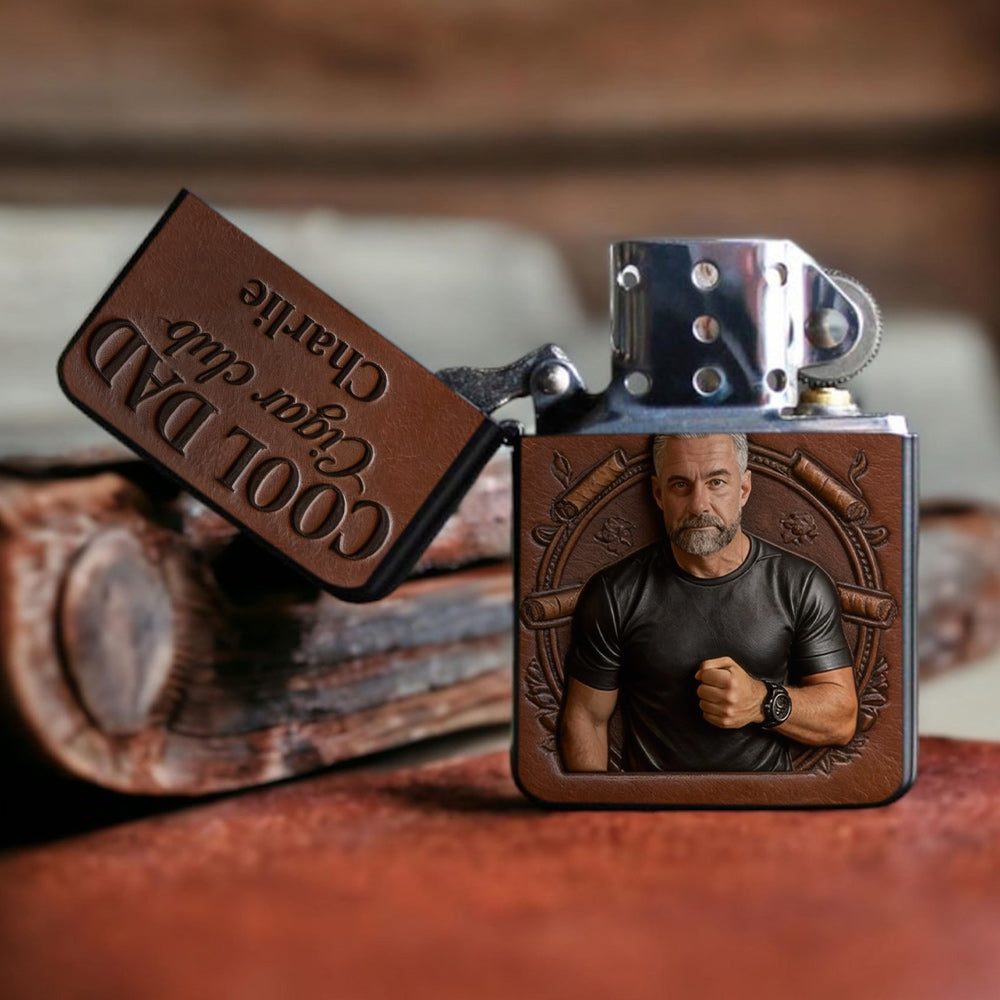 Photo Personnalisée - Briquet Personnalisé pour Papa