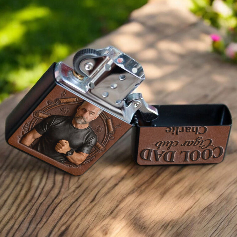 Photo Personnalisée - Briquet Personnalisé pour Papa