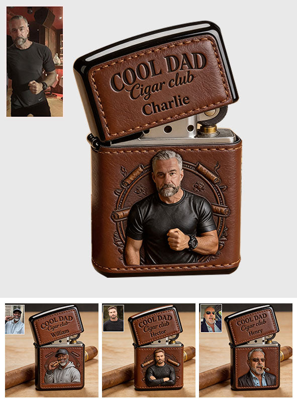 Photo Personnalisée - Briquet Personnalisé pour Papa