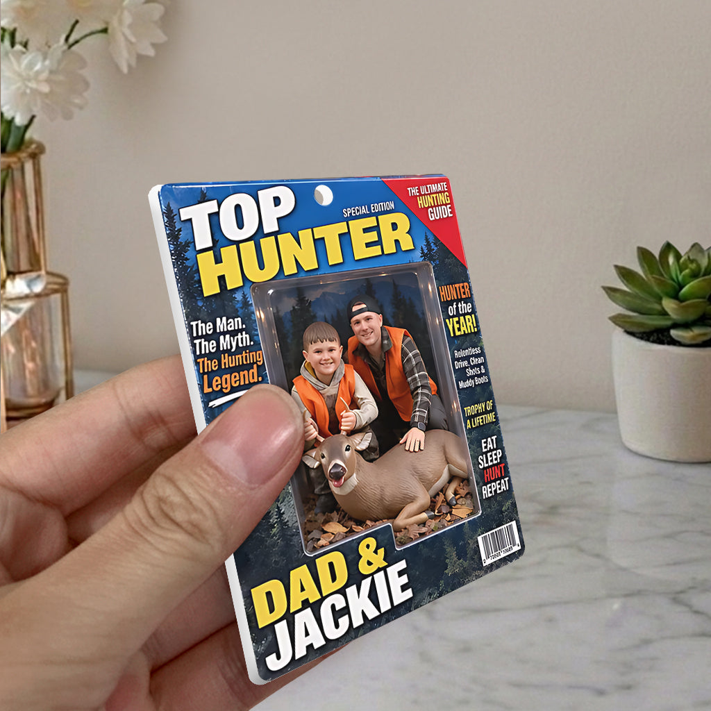 Le Meilleur Chasseur - Ornement Personnalisé Premium 3D