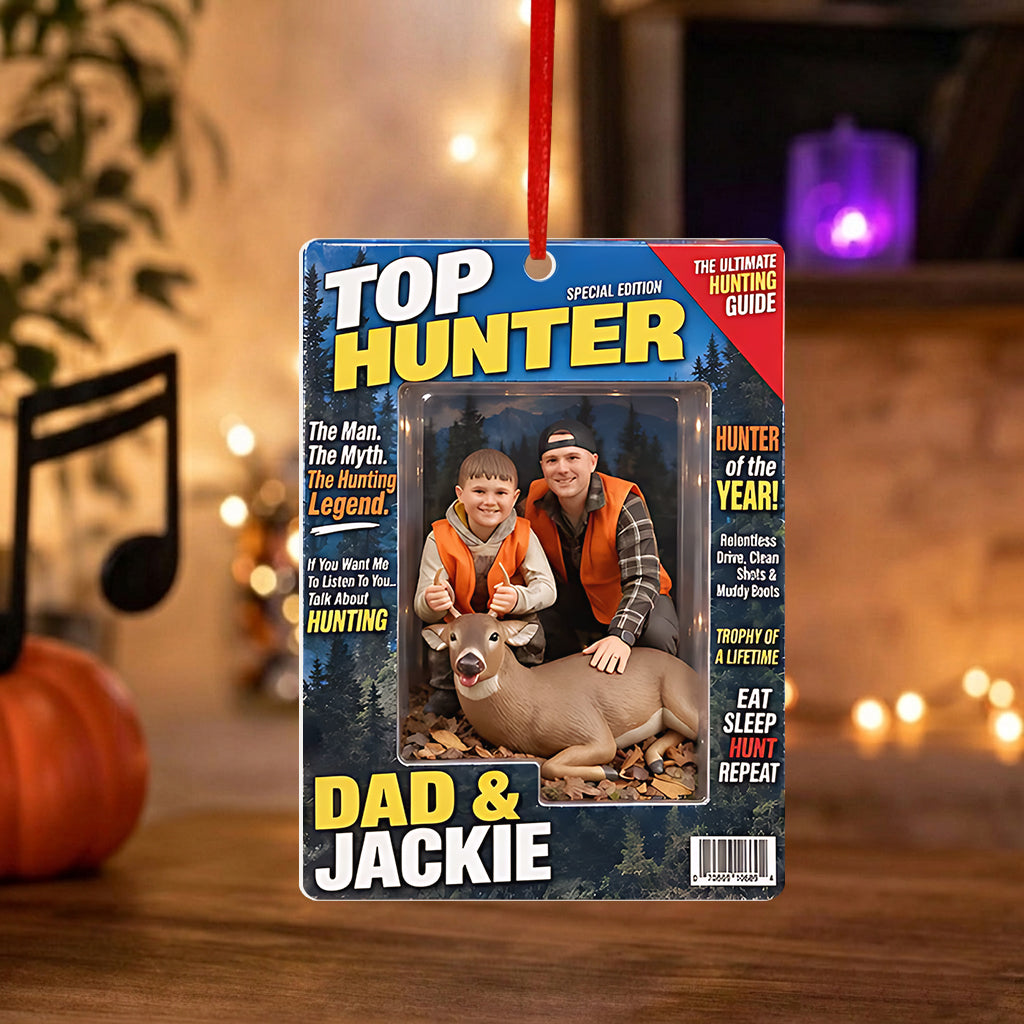 Le Meilleur Chasseur - Ornement Personnalisé Premium 3D