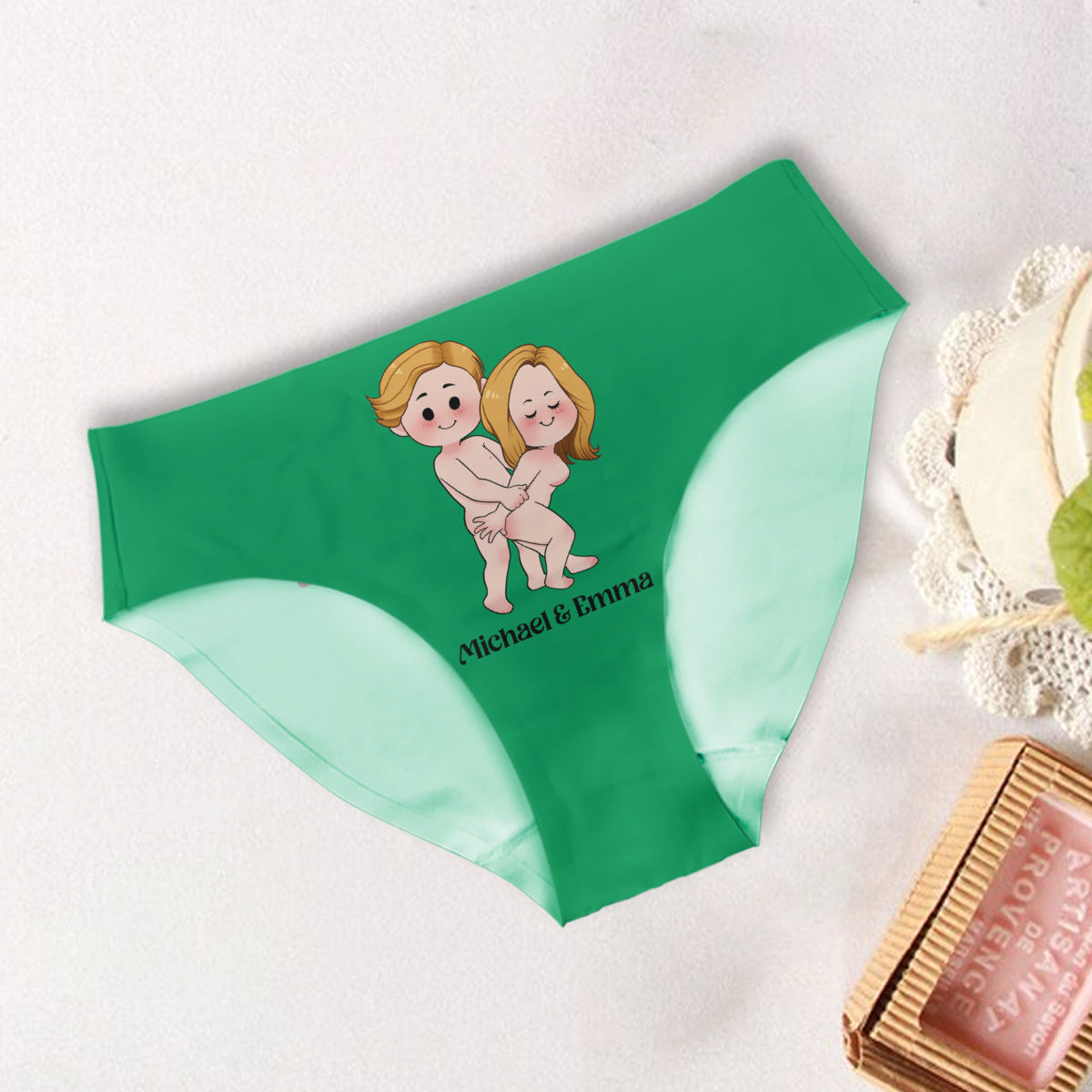 Lucky & Lucky Bastard - Personalized Saint Patrick's Day Women Briefs & Men Boxer Briefs