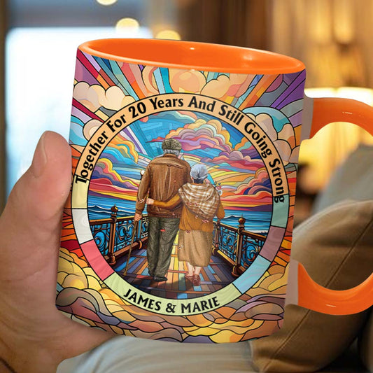 Still Going Strong - Personalized Couple Accent Mug