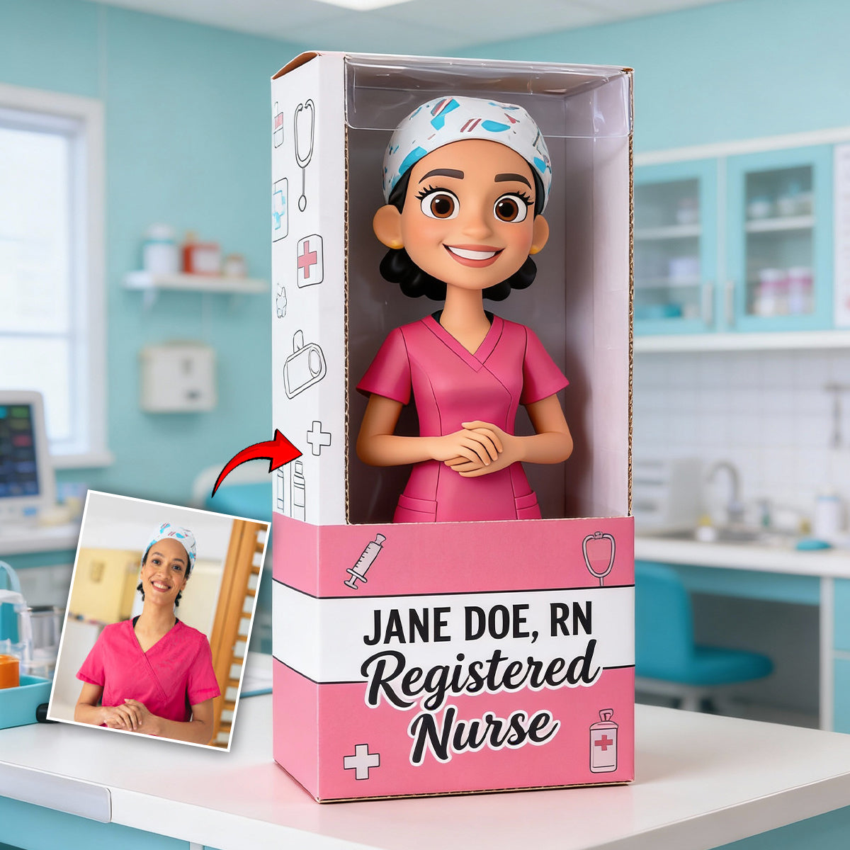 Nurse Gift - Personalized Nurse Custom Shaped Acrylic Plaque