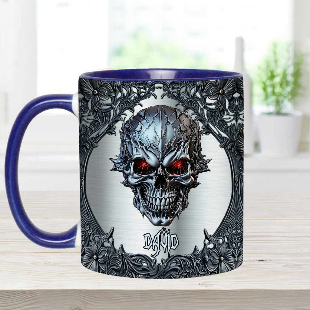 Cool Skull - Personalized Skull Accent Mug