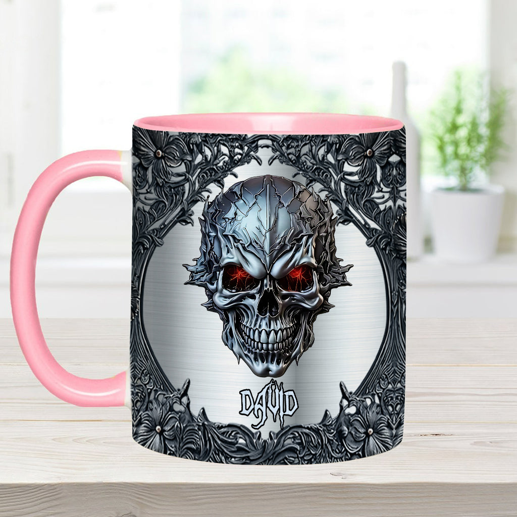 Cool Skull - Personalized Skull Accent Mug
