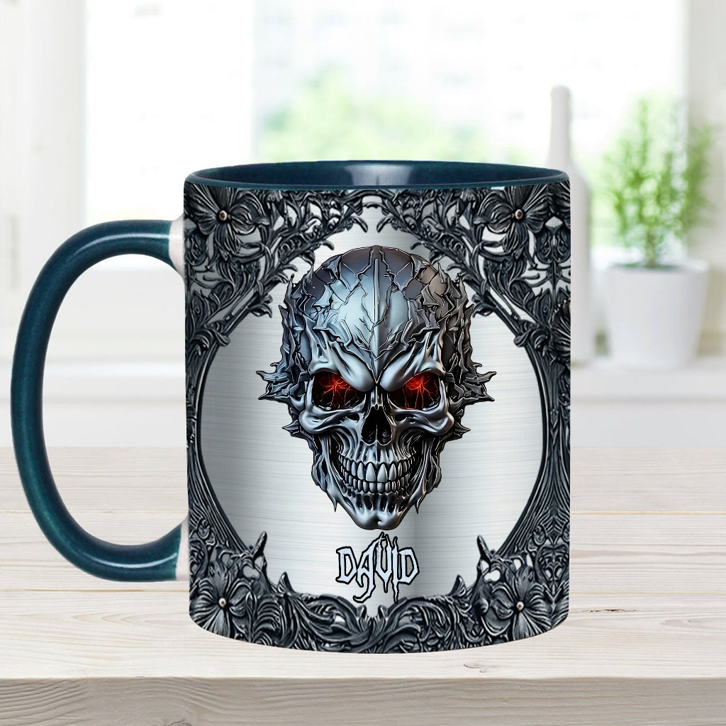 Cool Skull - Personalized Skull Accent Mug