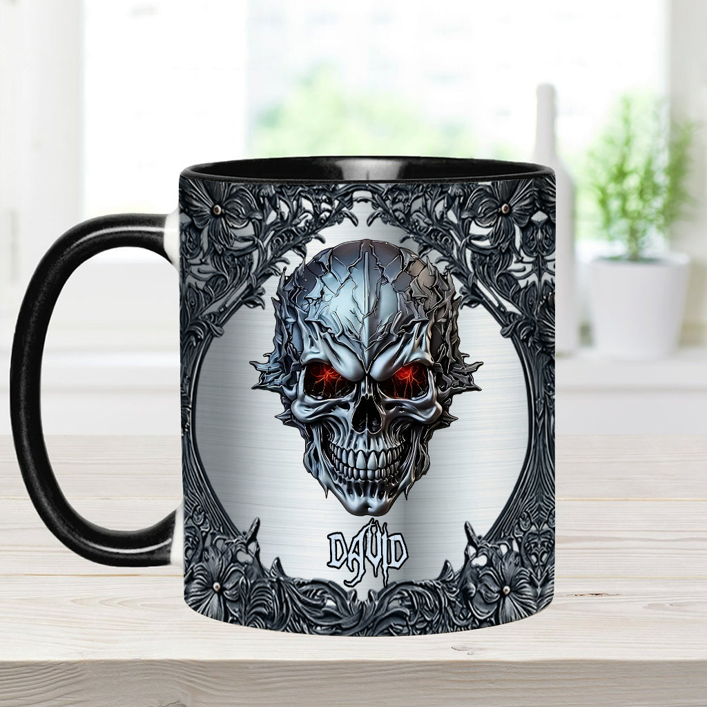 Cool Skull - Personalized Skull Accent Mug