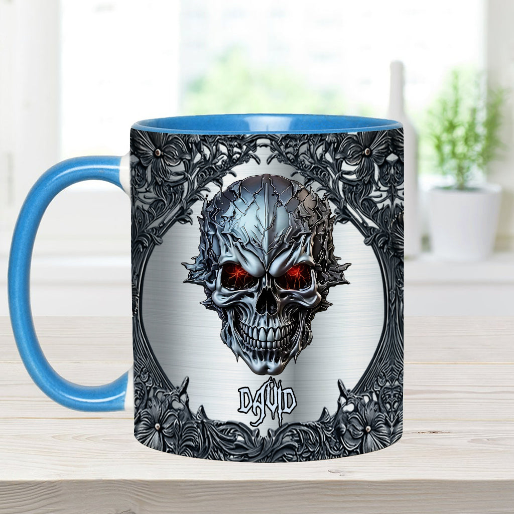 Cool Skull - Personalized Skull Accent Mug