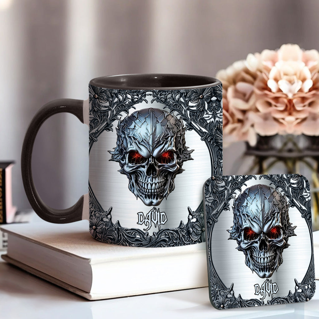 Cool Skull - Personalized Skull Accent Mug