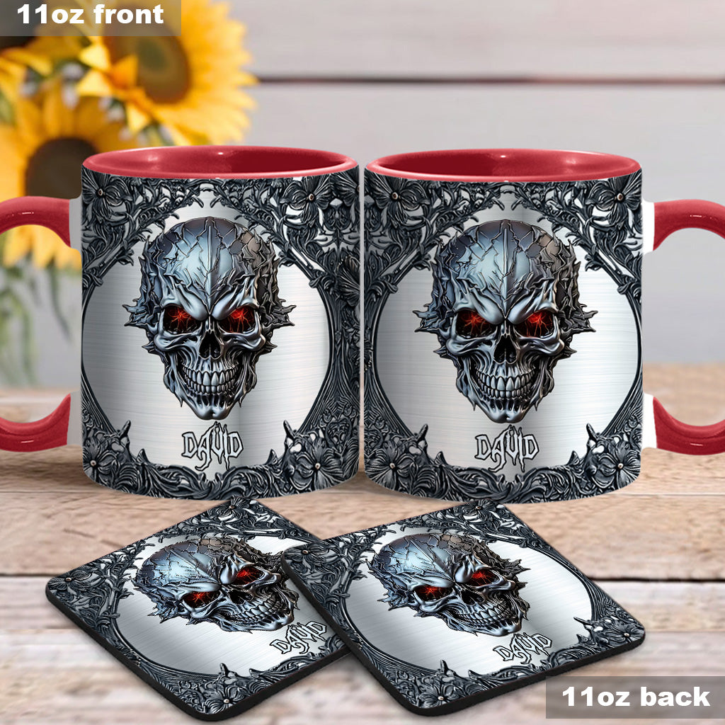 Cool Skull - Personalized Skull Accent Mug