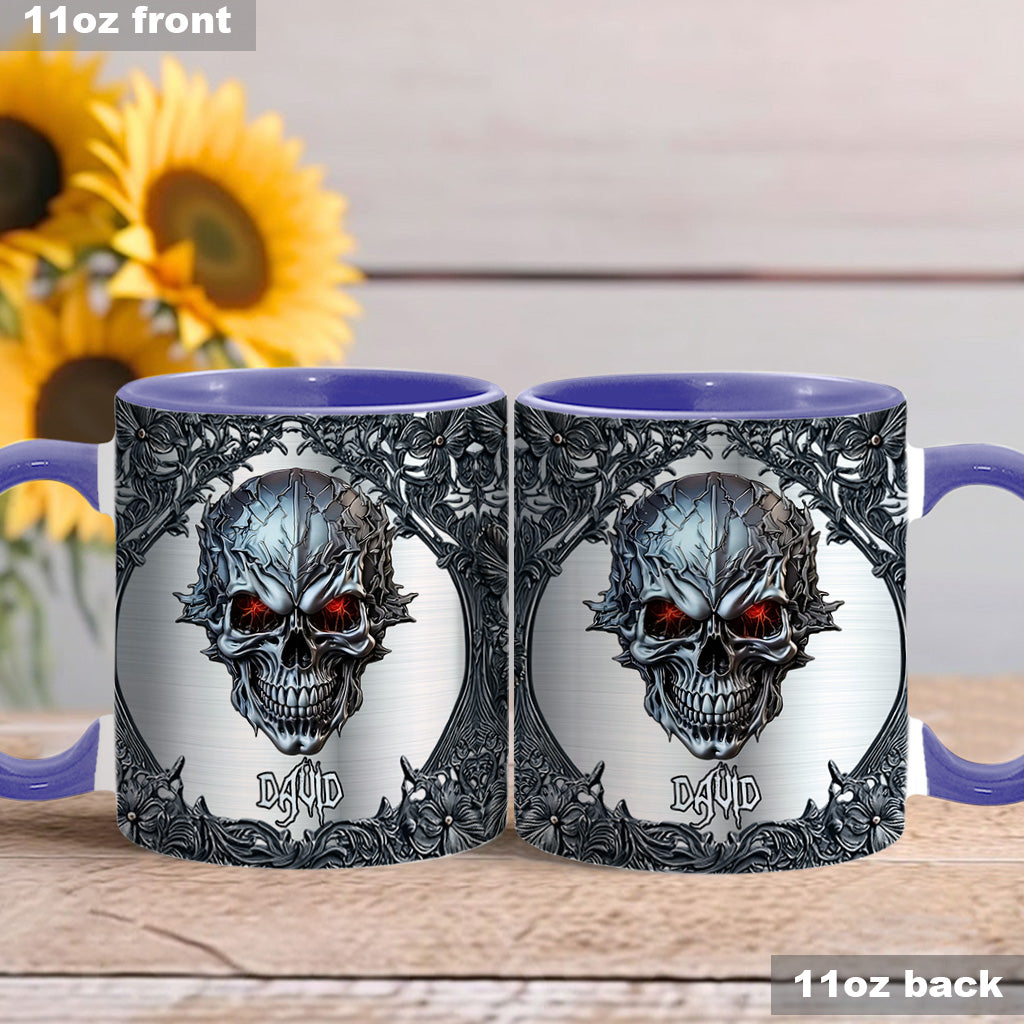 Cool Skull - Personalized Skull Accent Mug