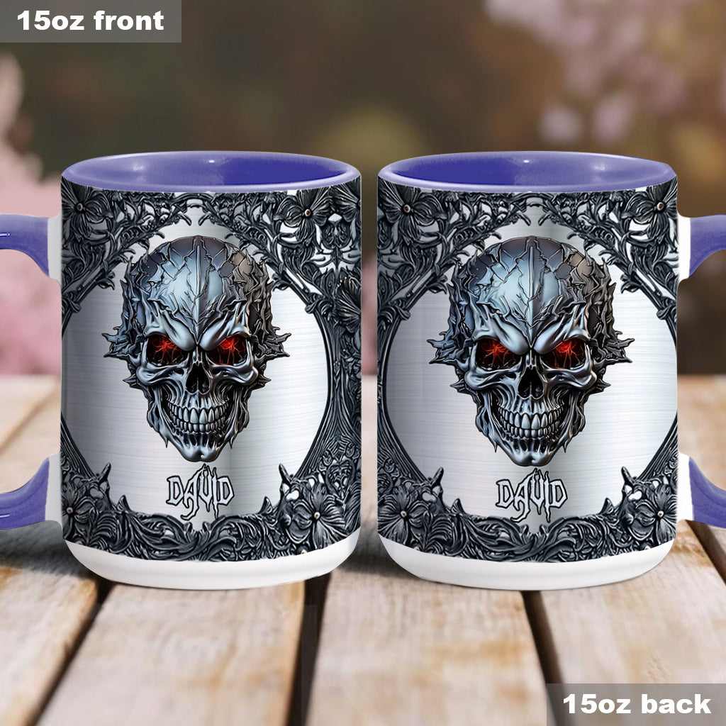 Cool Skull - Personalized Skull Accent Mug