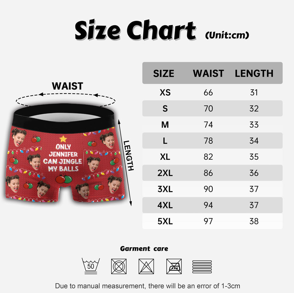 Mes Boules - Boxers personnalisés pour couples d'hommes