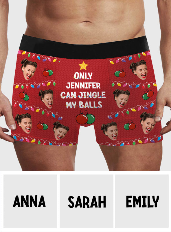 Mes Boules - Boxers personnalisés pour couples d'hommes