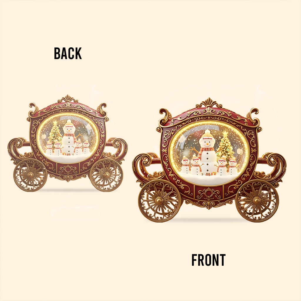 Les petites chéries de grand-mère - Plaque acrylique personnalisée en forme de grand-mère