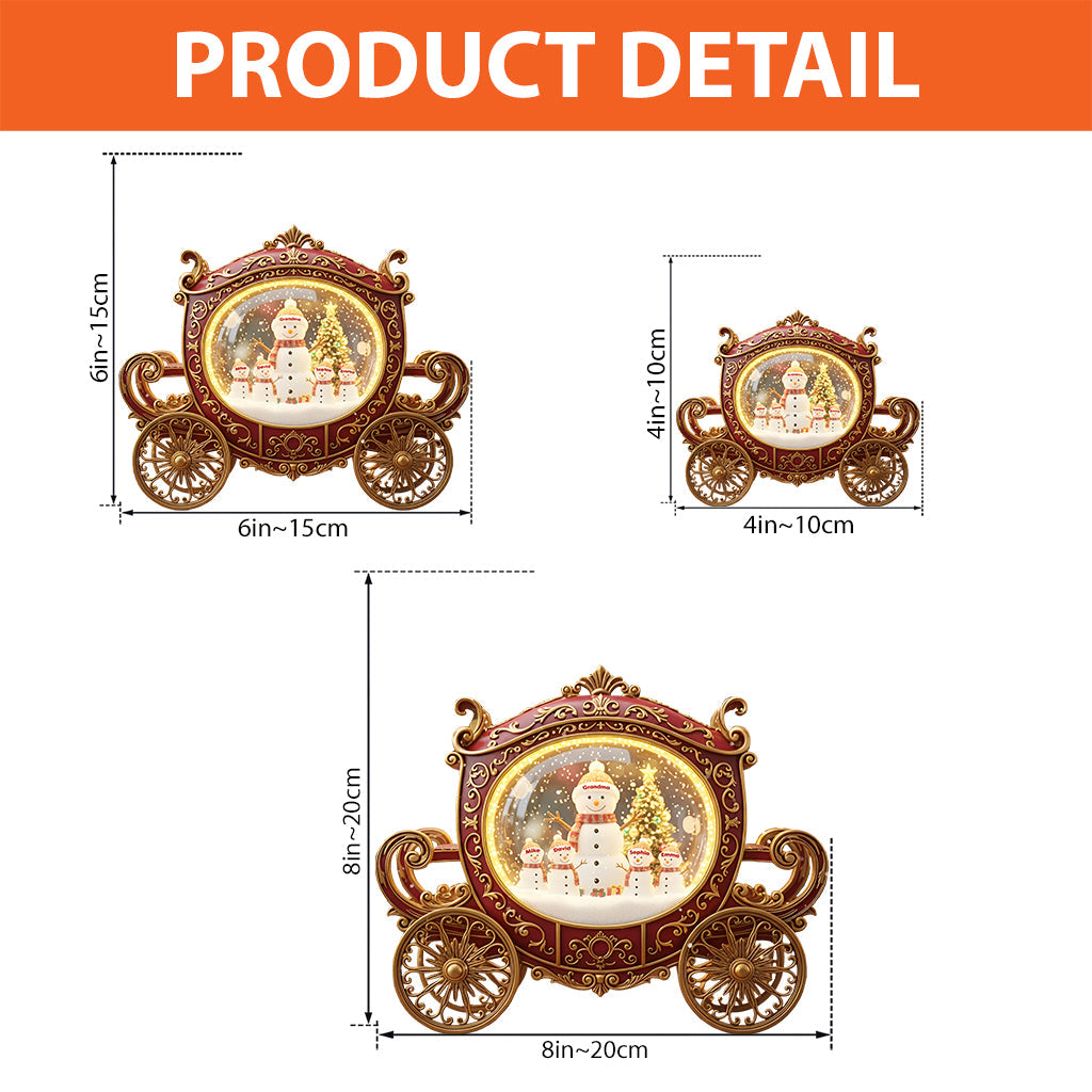 Les petites chéries de grand-mère - Plaque acrylique personnalisée en forme de grand-mère