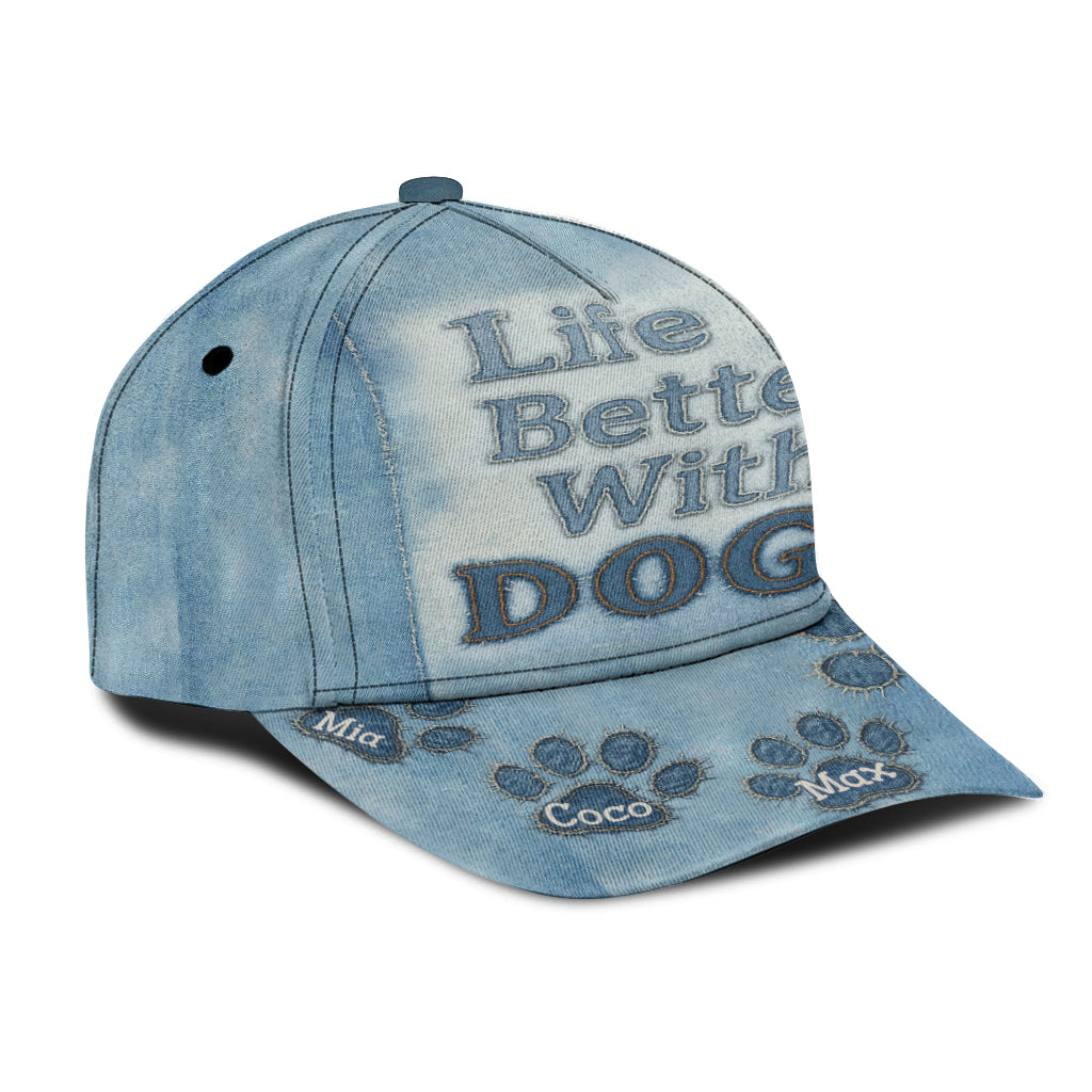 Meilleure maman de chien au monde - Casquette classique personnalisée pour chien