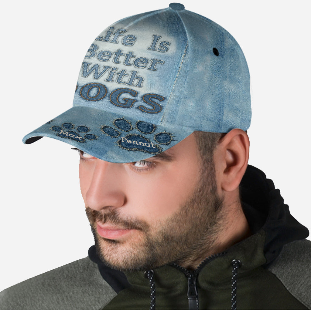 Meilleure maman de chien au monde - Casquette classique personnalisée pour chien