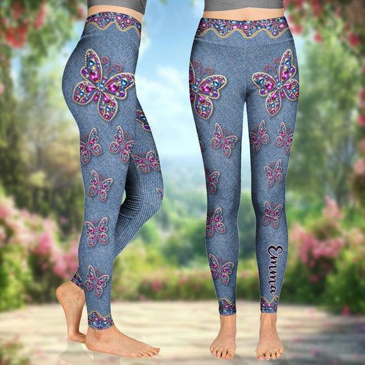 Magnifique papillon - Leggings papillon personnalisés
