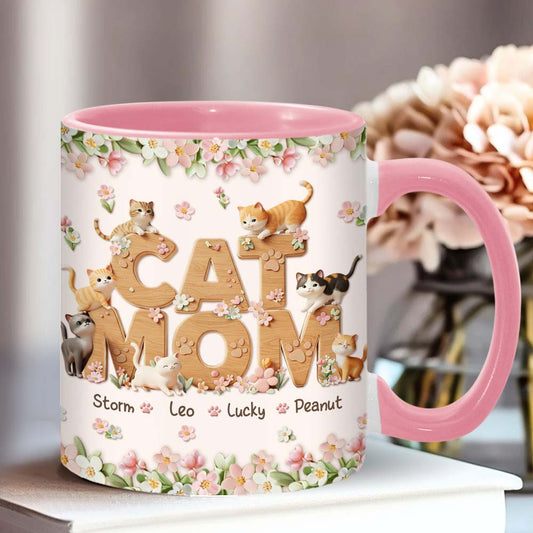 Maman Chat - Mug personnalisé avec motif chat