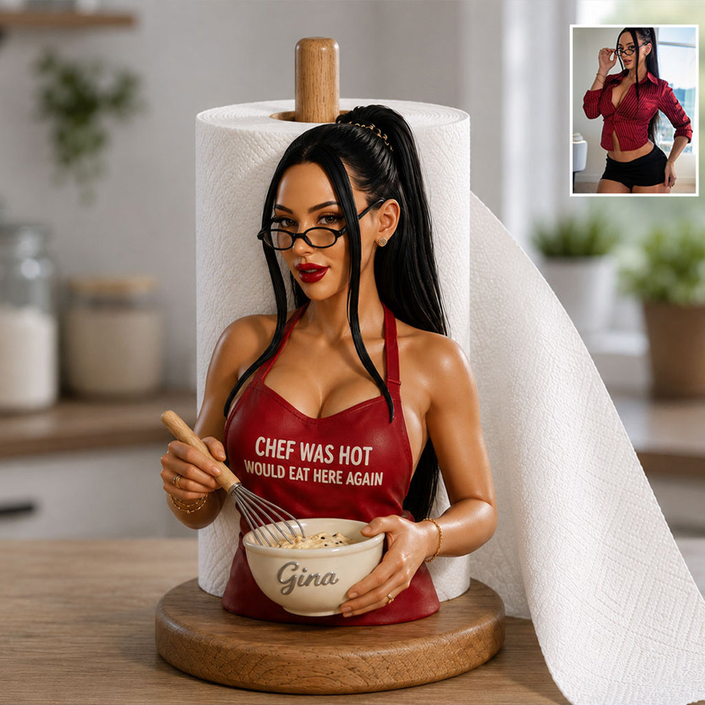 Nice Buns - Personalized Spicy Couple Paper Towel Stand