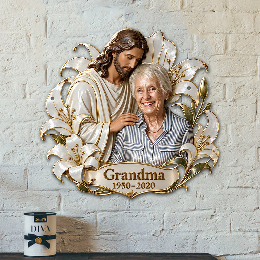 Memorial Gift - Personalized Memorial 3D Printed Cut Metal Sign