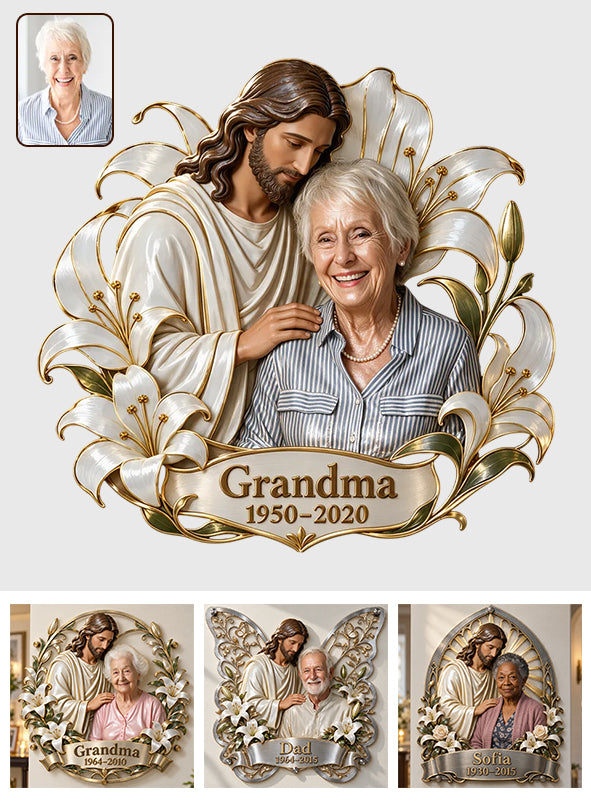 Memorial Gift - Personalized Memorial 3D Printed Cut Metal Sign