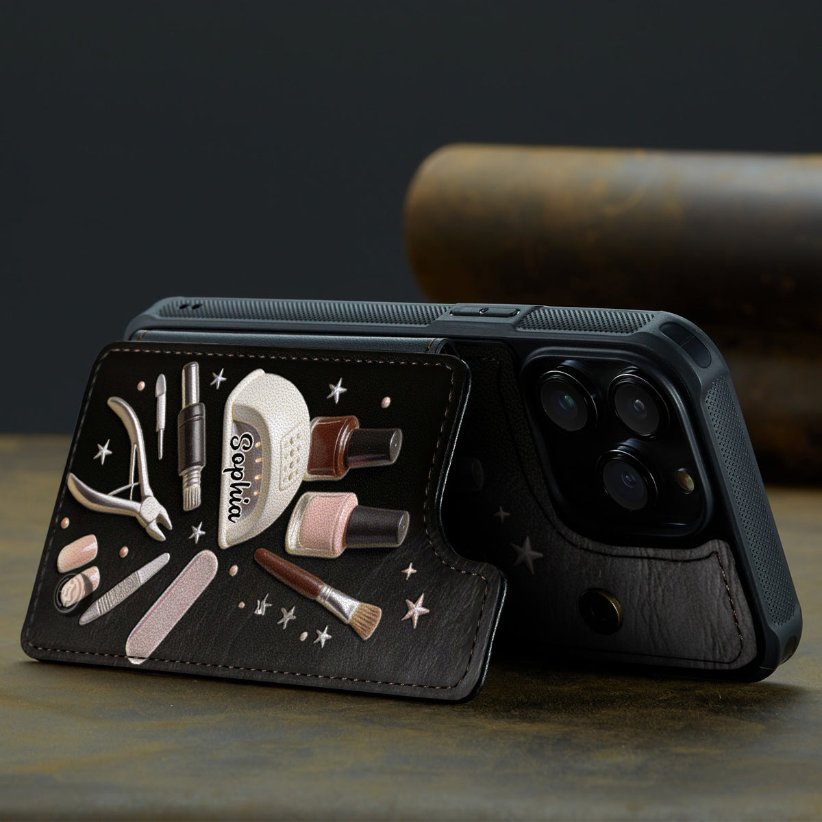 Nail Artist - Personalized Nail Salon Fully Printed Wallet Phone Case