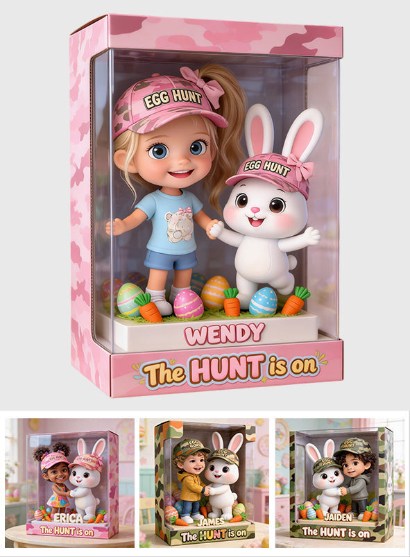 Custom Any Photo The Hunt Is On - Personalized Kid Custom Shaped Acrylic Plaque