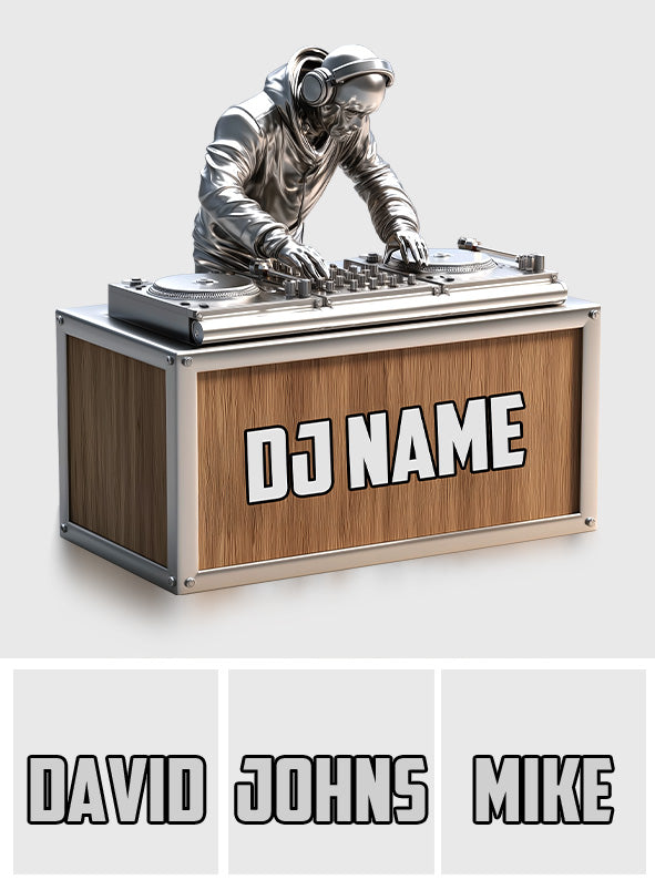 Cool DJ - Personalized DJ Custom Shaped Acrylic Plaque