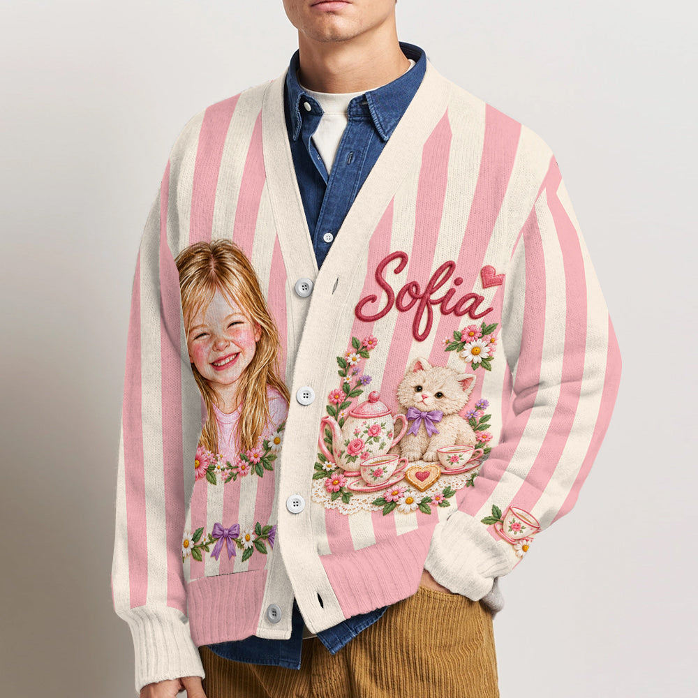 Gift for Kids - Personalized Kid Cardigan Sweater