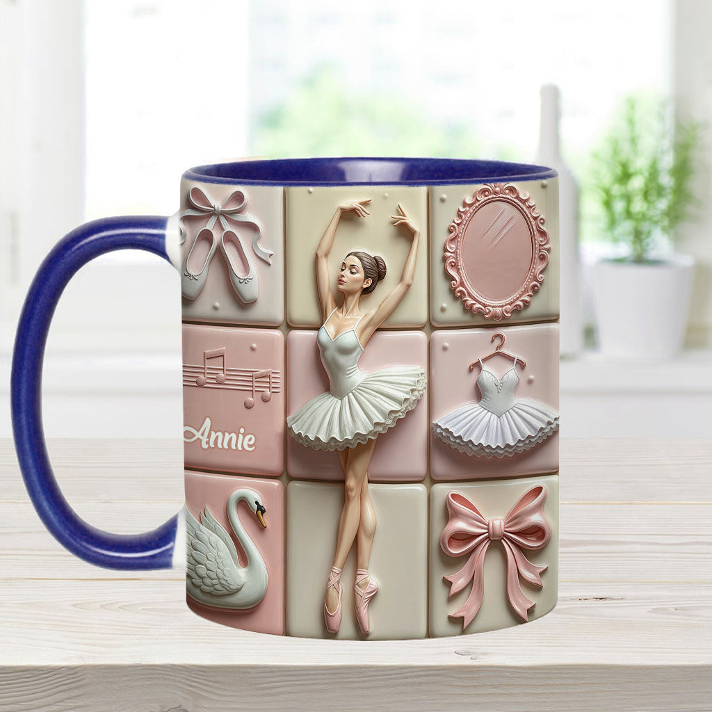 Mug personnalisé « Love Ballet » sur le thème du ballet