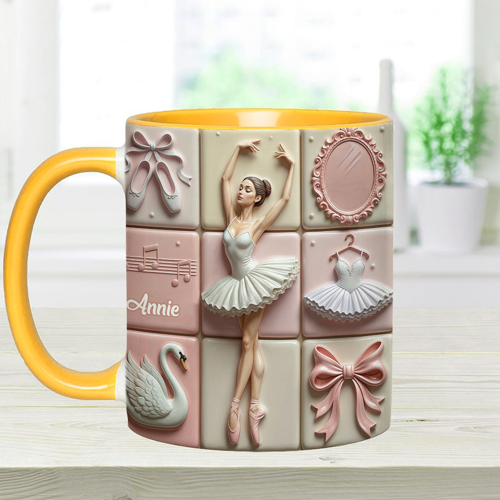 Mug personnalisé « Love Ballet » sur le thème du ballet
