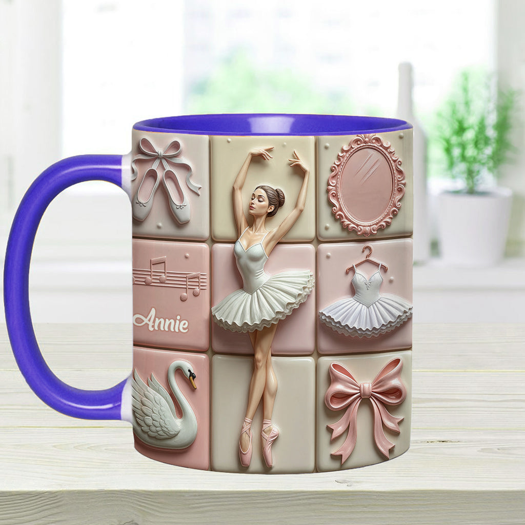 Mug personnalisé « Love Ballet » sur le thème du ballet