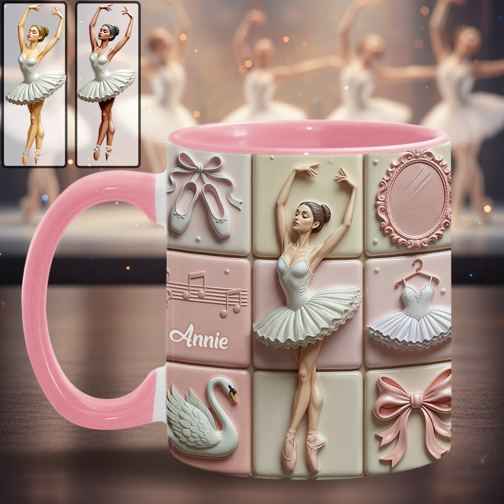 Mug personnalisé « Love Ballet » sur le thème du ballet