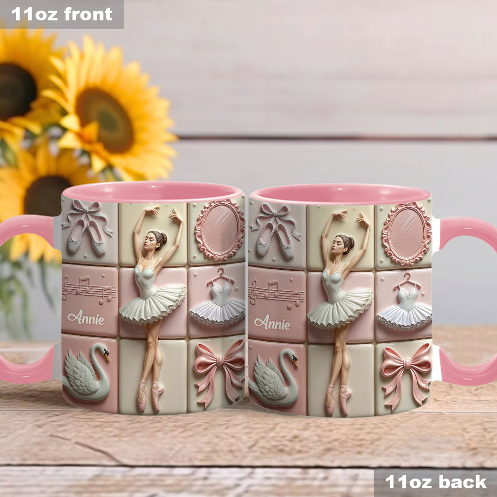 Mug personnalisé « Love Ballet » sur le thème du ballet