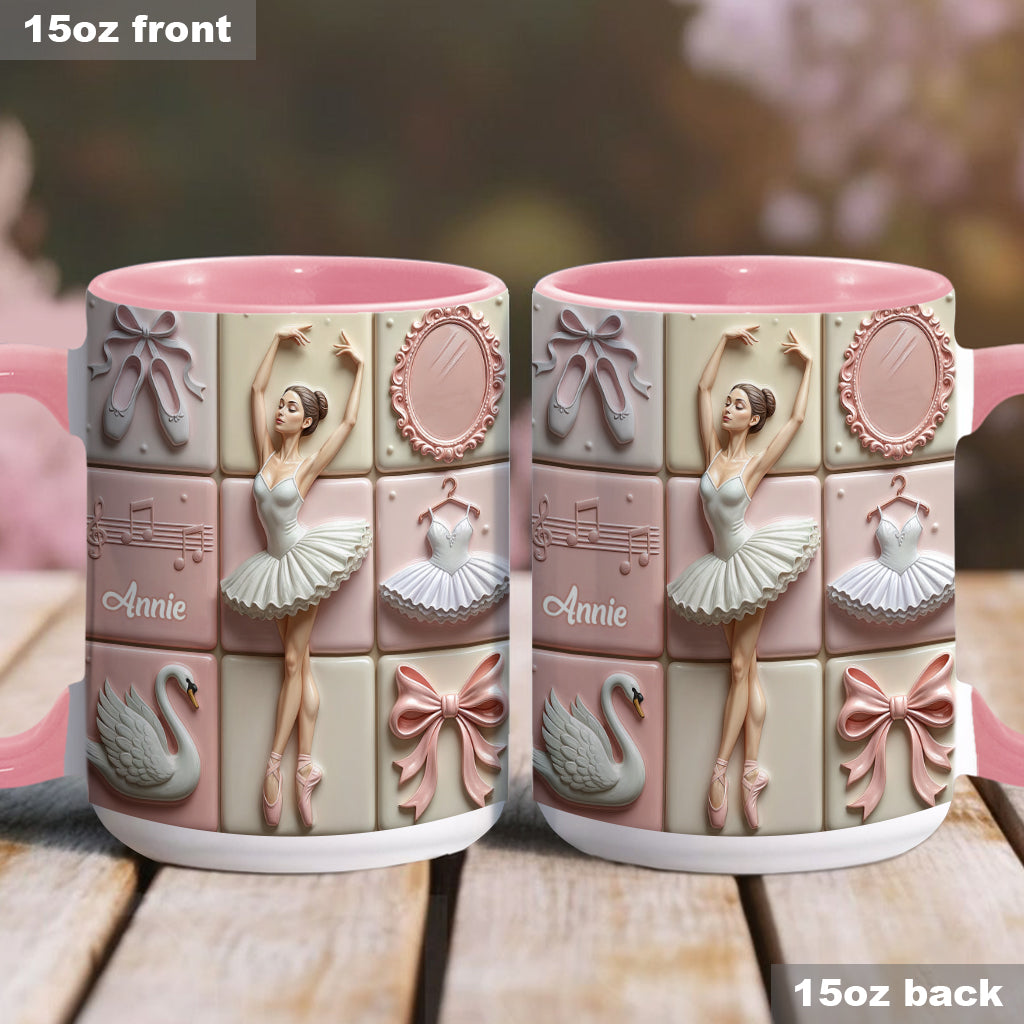 Mug personnalisé « Love Ballet » sur le thème du ballet