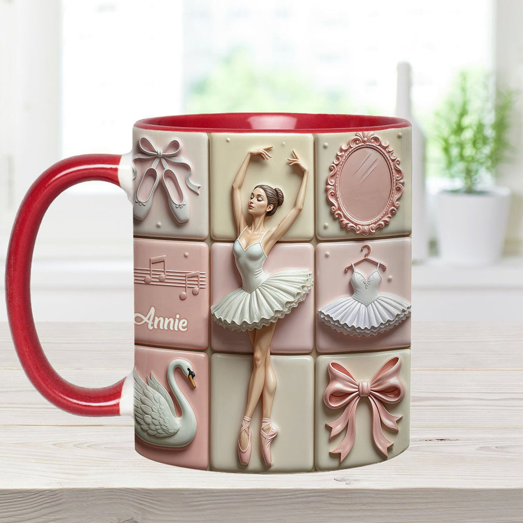 Mug personnalisé « Love Ballet » sur le thème du ballet
