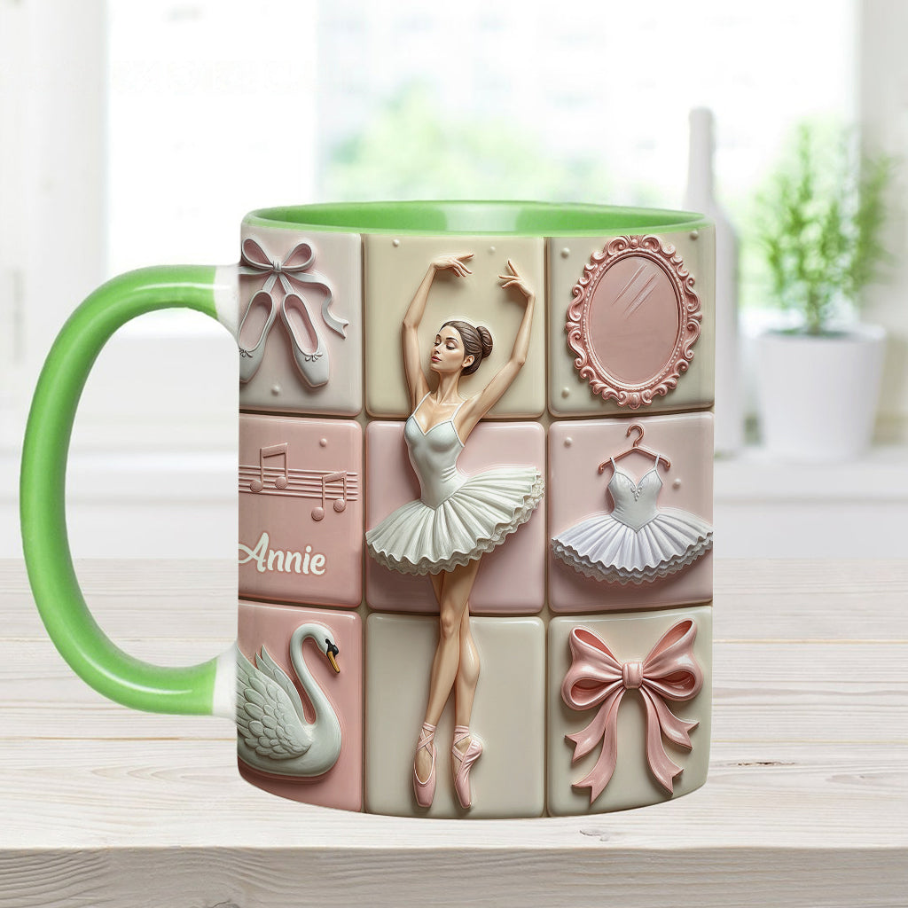 Mug personnalisé « Love Ballet » sur le thème du ballet