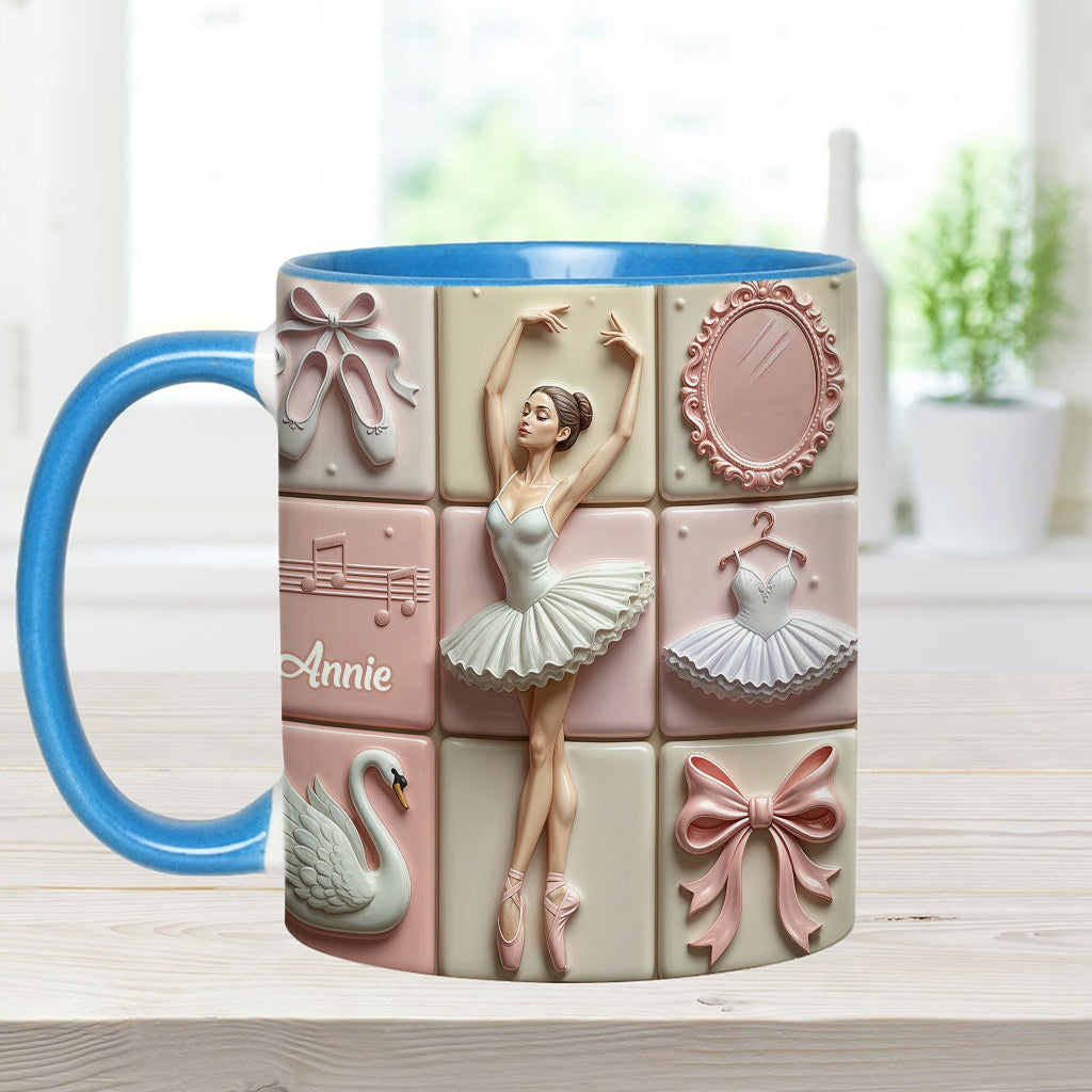 Mug personnalisé « Love Ballet » sur le thème du ballet