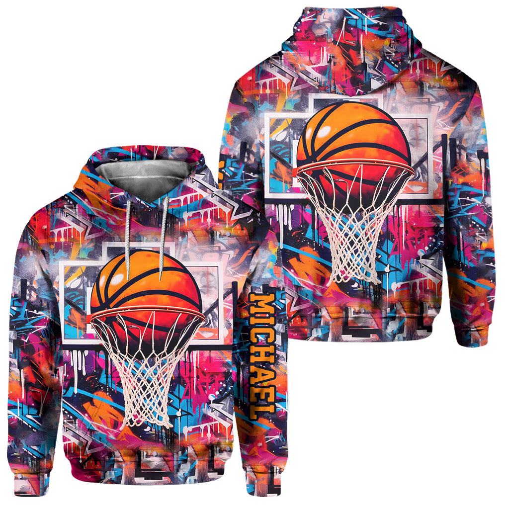 Design de basketball tendance - Sweat à capuche et pantalon de survêtement personnalisés