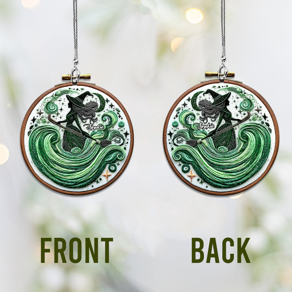 Sorcière magique - Ornement de voiture personnalisé sorcière