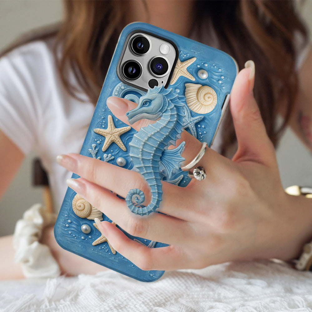 Juste une fille qui aime l'océan - Coque de téléphone personnalisée pour amoureux de la mer avec impression intégrale