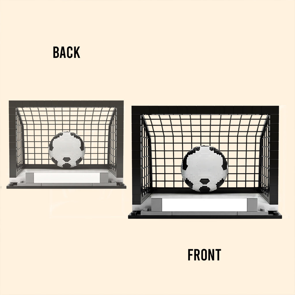 We Score The Best Dad - Personalized Soccer Custom Shaped Acrylic Plaque